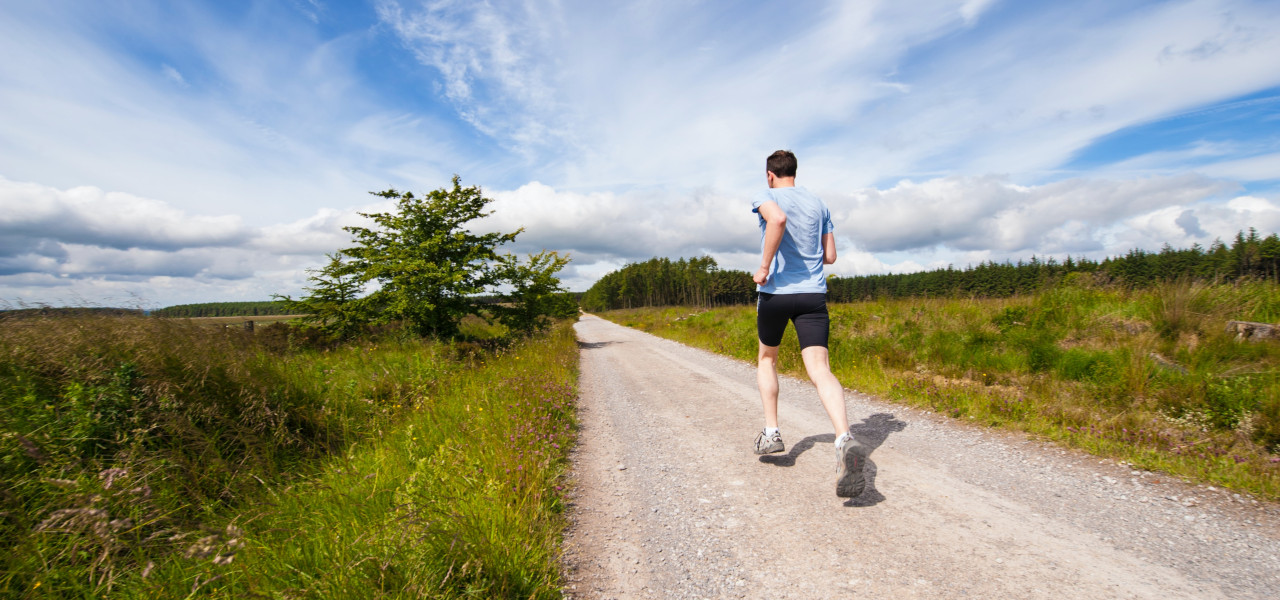 Man running