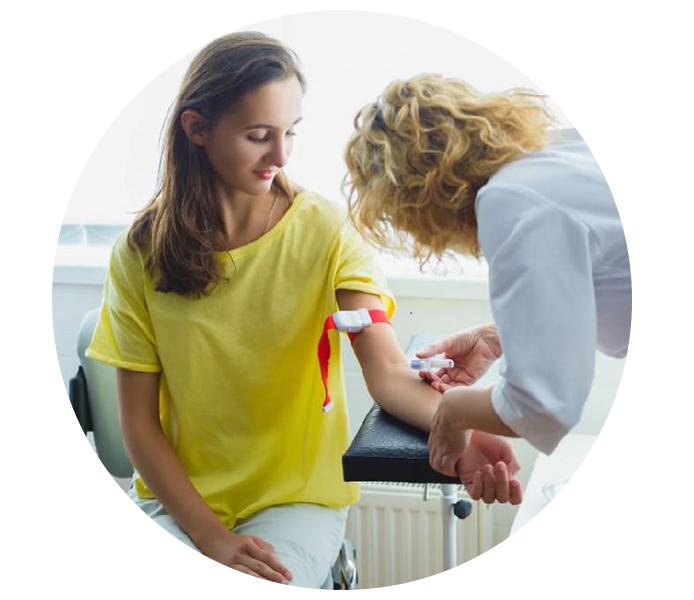 woman checkup